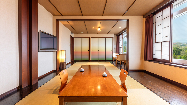 【スタンダード】和室　裸足でくつろげる快適さ。広々空間は、グループでのご利用にも最適
