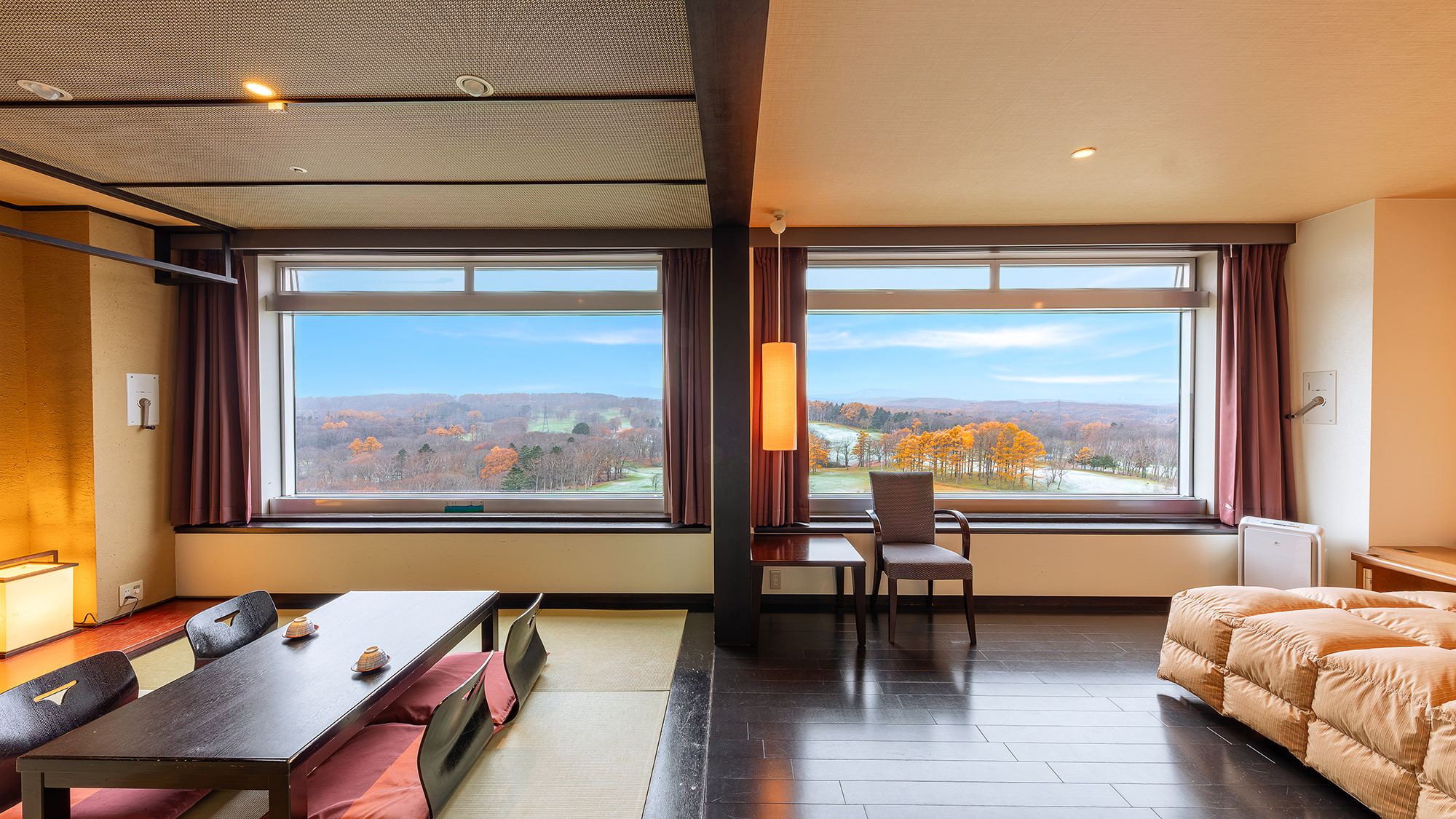 ■上層階■デラックス和洋室　景色のうつろいをゆっくりと味わうお部屋