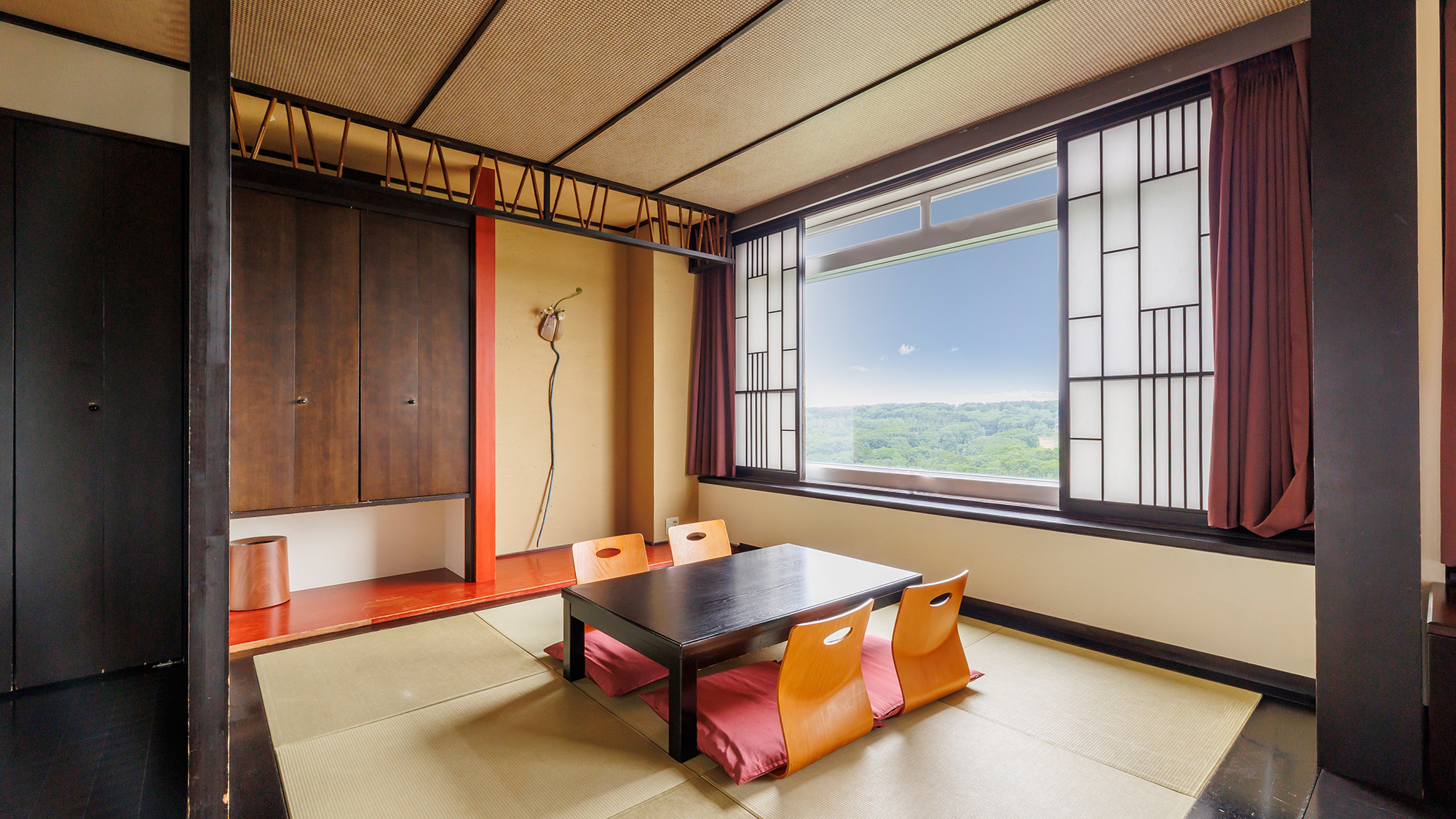 【デラックス和洋室】琉球畳でゆったり■上層階■