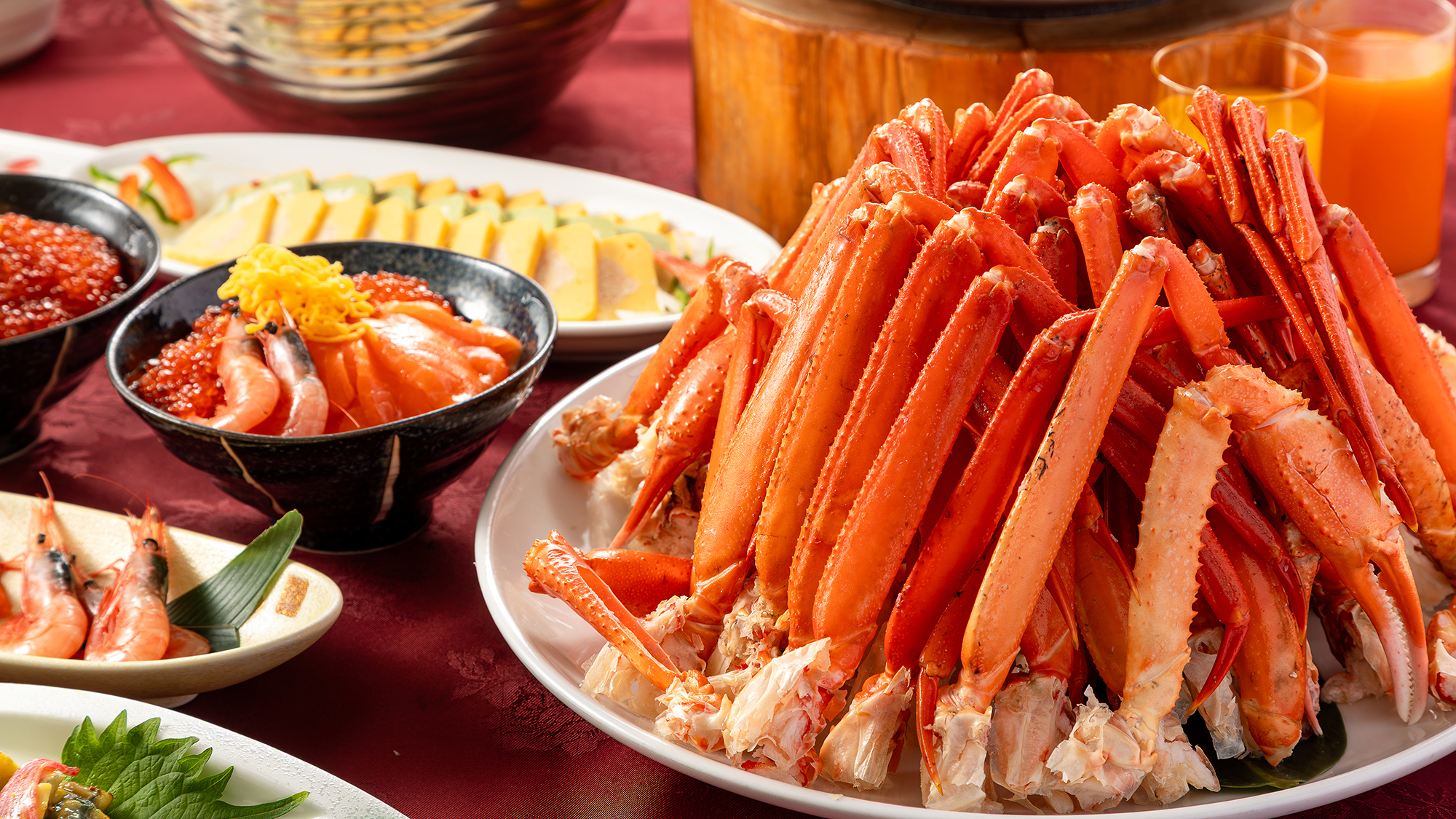 【ディナービュッフェ】和洋様々なメニューで皆様をおもてなしいたします♪