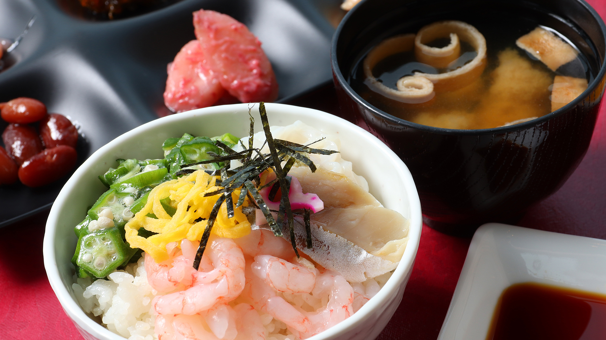 【ビュッフェ朝食】北広島産ゆめぴりかで「セルフ海鮮丼」！