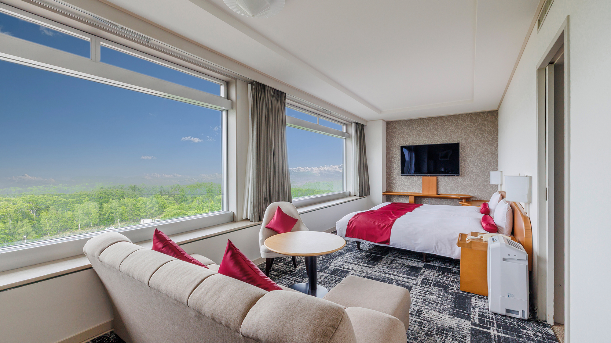 【スーペリアツイン】23平米／ワイドシングルベッド×2＋ソファベッド