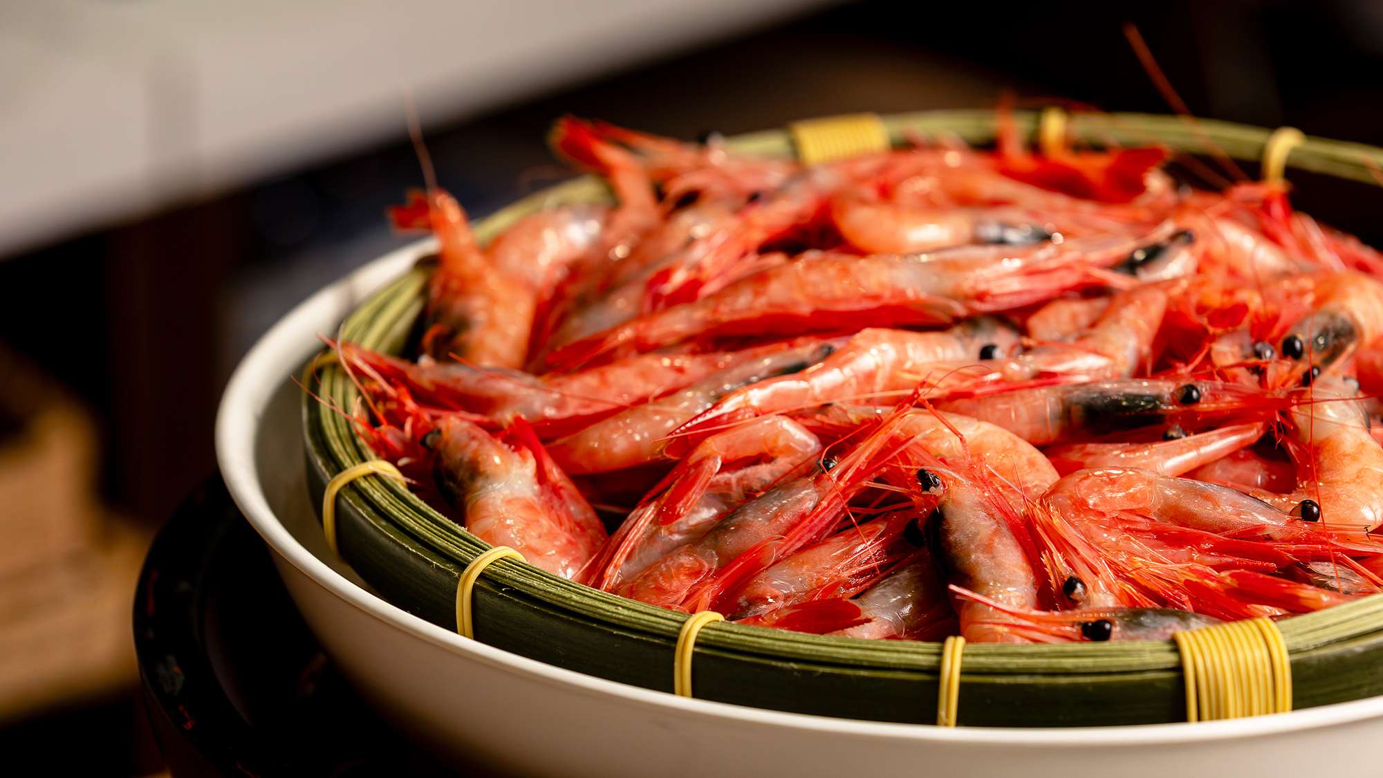 【ディナービュッフェ】プリっと食感、とろ～り甘い新鮮なエビも食べ放題！