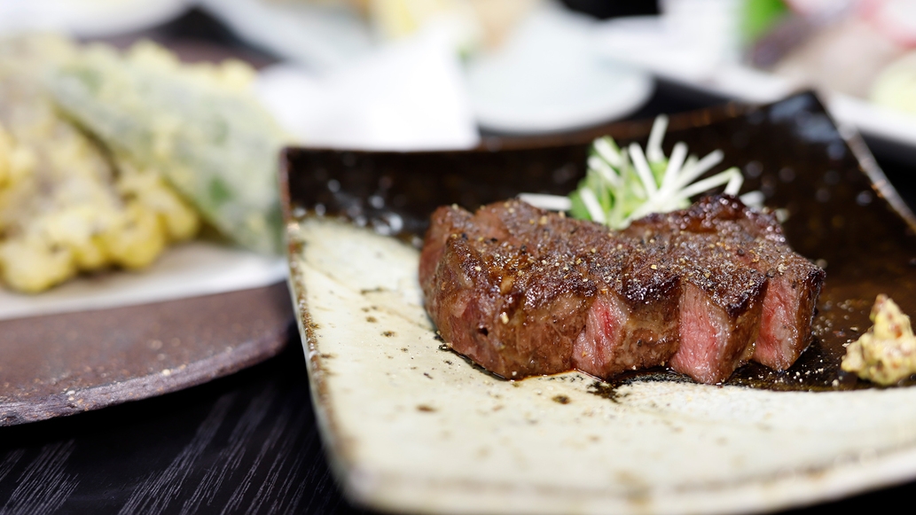 オーナー料理長おすすめ！黒毛和牛のミニステーキ付和懐石『なか屋』コース