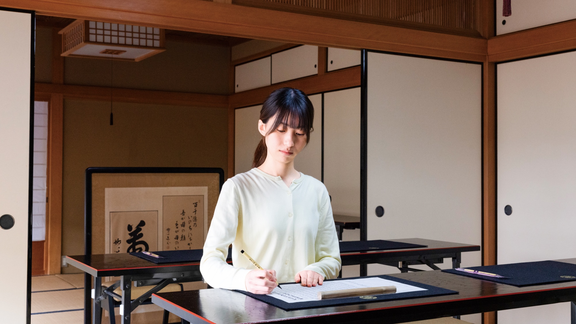 *【写経プラン】通玄院で写経体験