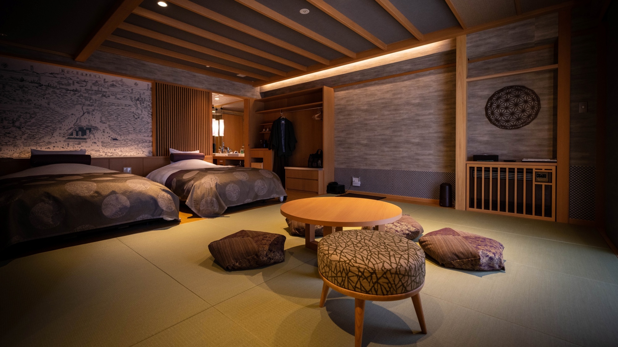 【コンフォートフロア・デラックス雅】シャワーブース付ツイン