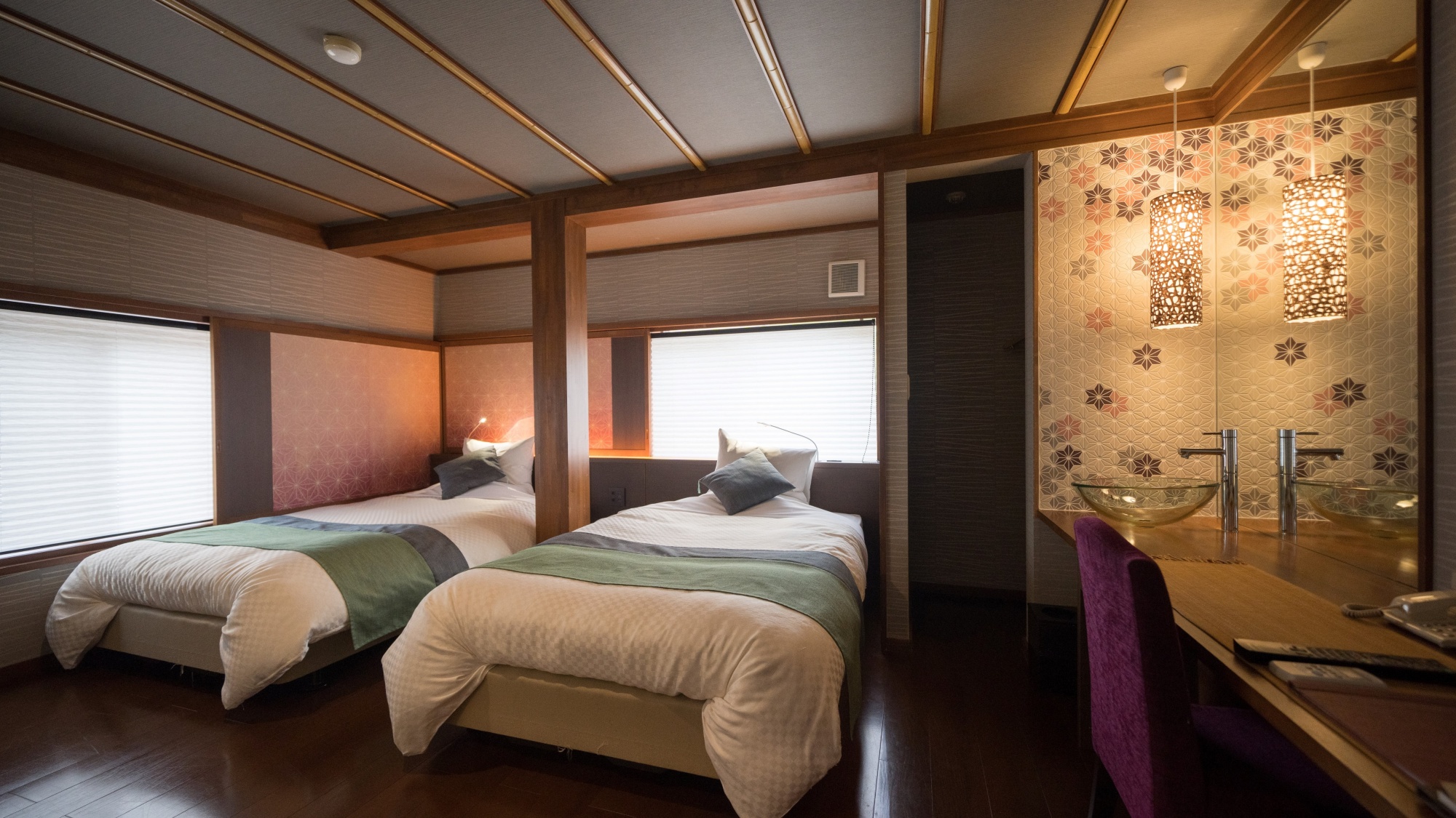 【泉游亭・あざみ】和室＋洋ベッドルーム