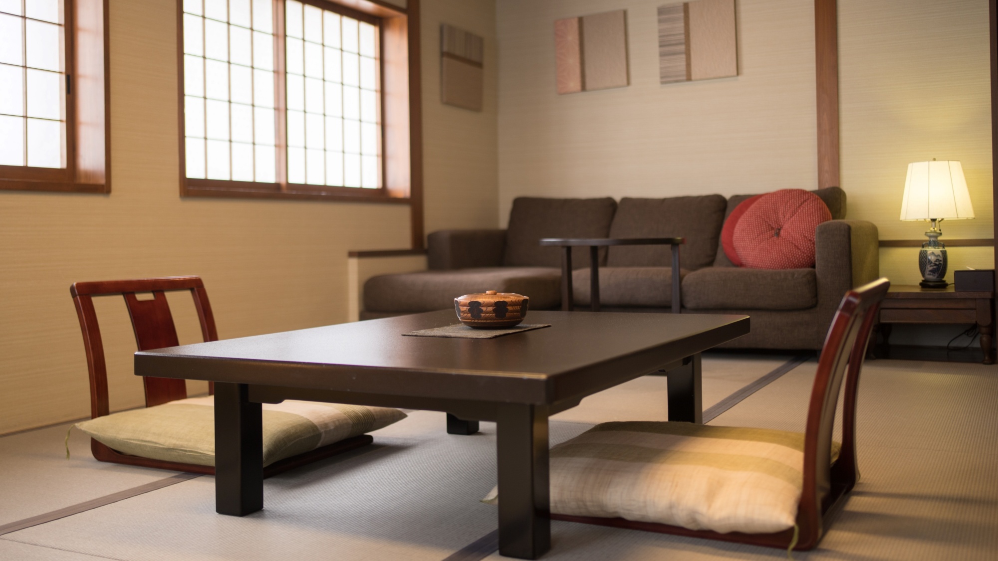 【泉游亭・あざみ】和室＋洋ベッドルーム