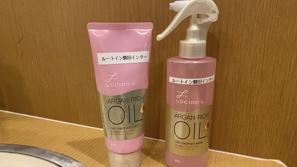 女性大浴場　ヘアケア用品