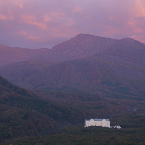 燃えるような夕焼けに包まれて 佐々木俊江様撮影