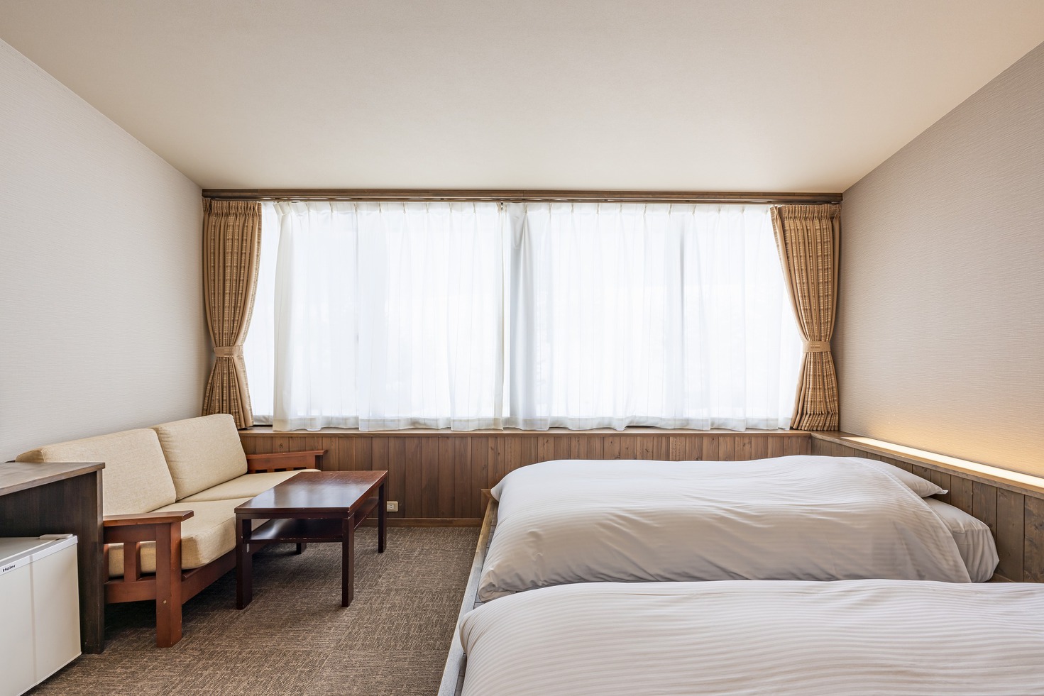 ツイン　22平米　柱なし