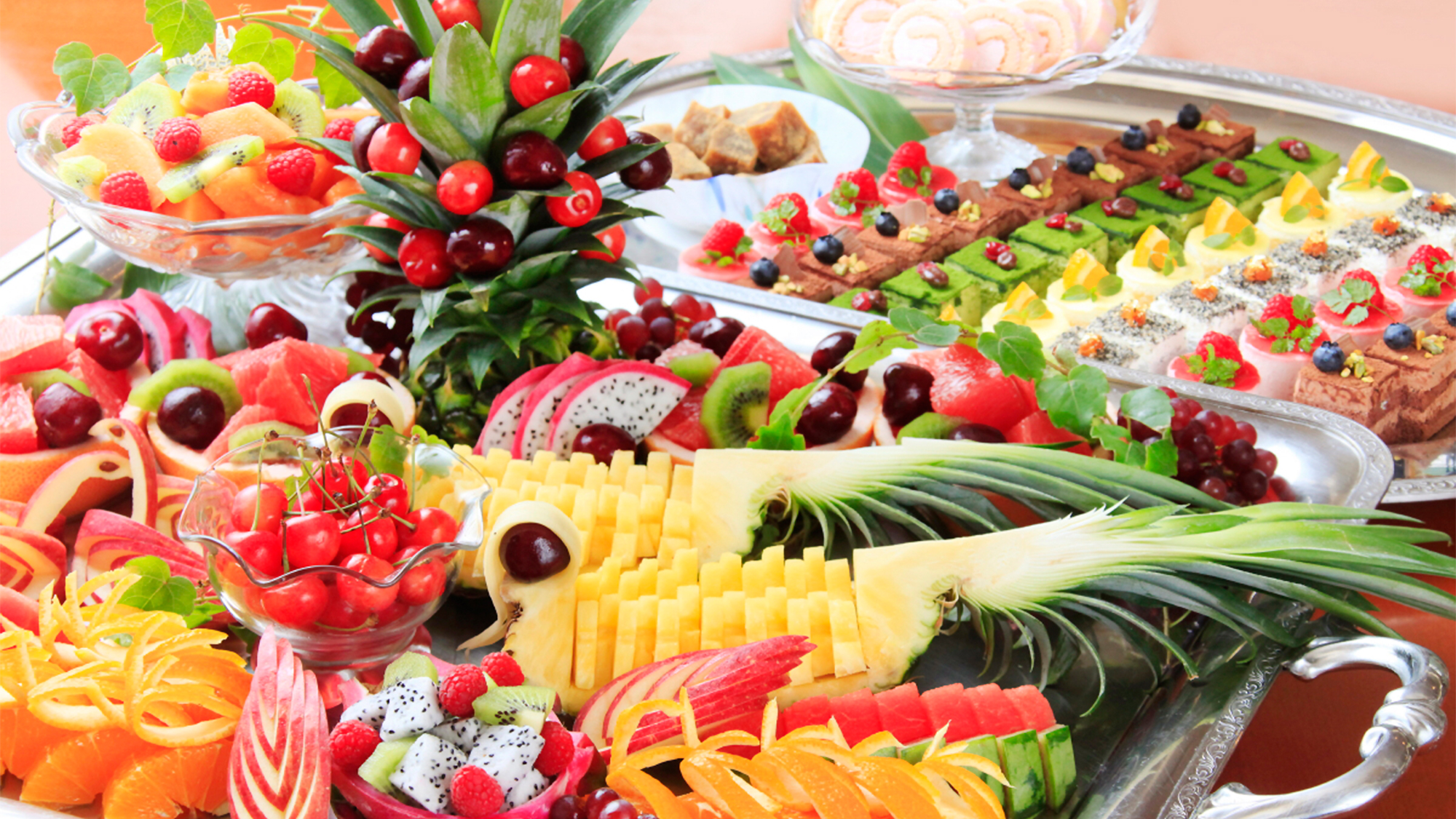 【ご夕食】和・洋・中のバイキング