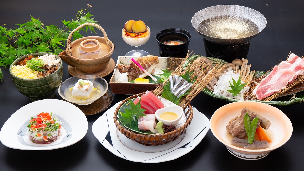 《薩摩の“うまかもん”を一堂に》郷土料理会席プラン