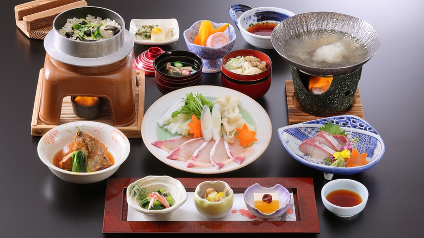 【鰤づくし会席】＜お造り・鰤大根・みぞれ鍋＞脂乗り抜群！「富山湾の王者」を味わう＜冬季限定＞
