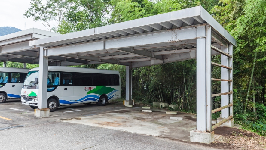 駐車場◆大型バスも駐車可能です