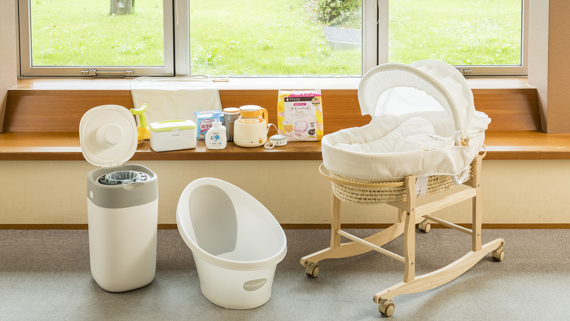 【貸出備品】荷物を少なく快適に♪「ベビー用品」の貸出も行っております。