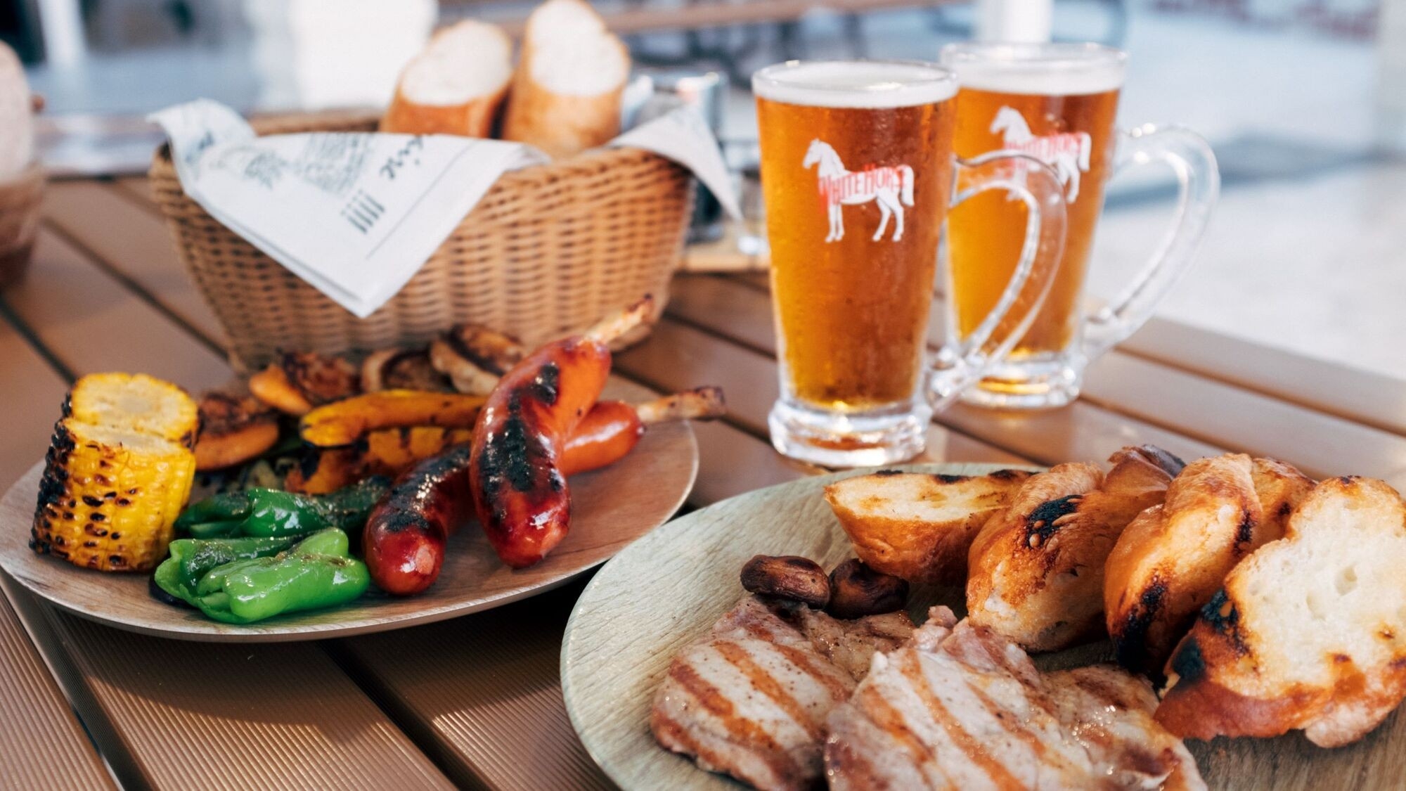 ＜手ぶらでワイルドBBQ＞アメリカンスタイルグリルで豪快に！サーロインステーキプラン