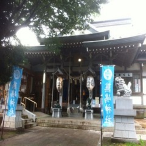 ＊蕪島神社（車で１５分）＊