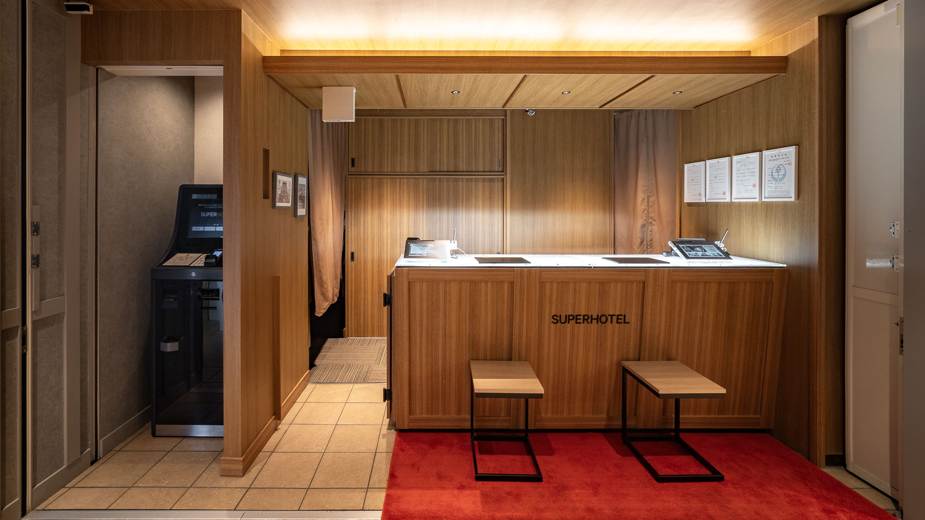 やさしいヒノキの香りに癒されます