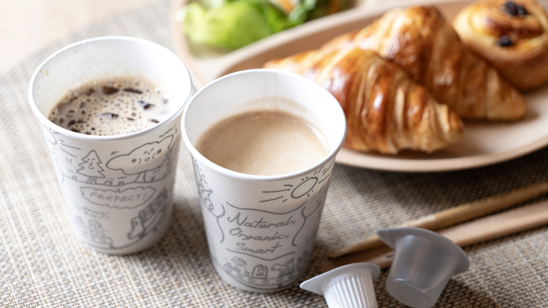 パンとコーヒーは相性間違いなし！