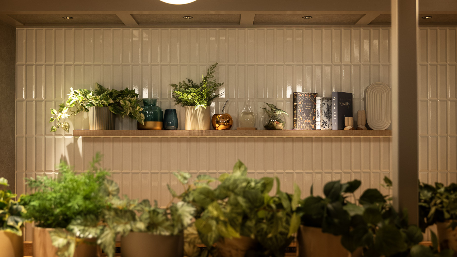 グリーンに囲まれて癒しのひと時を♪