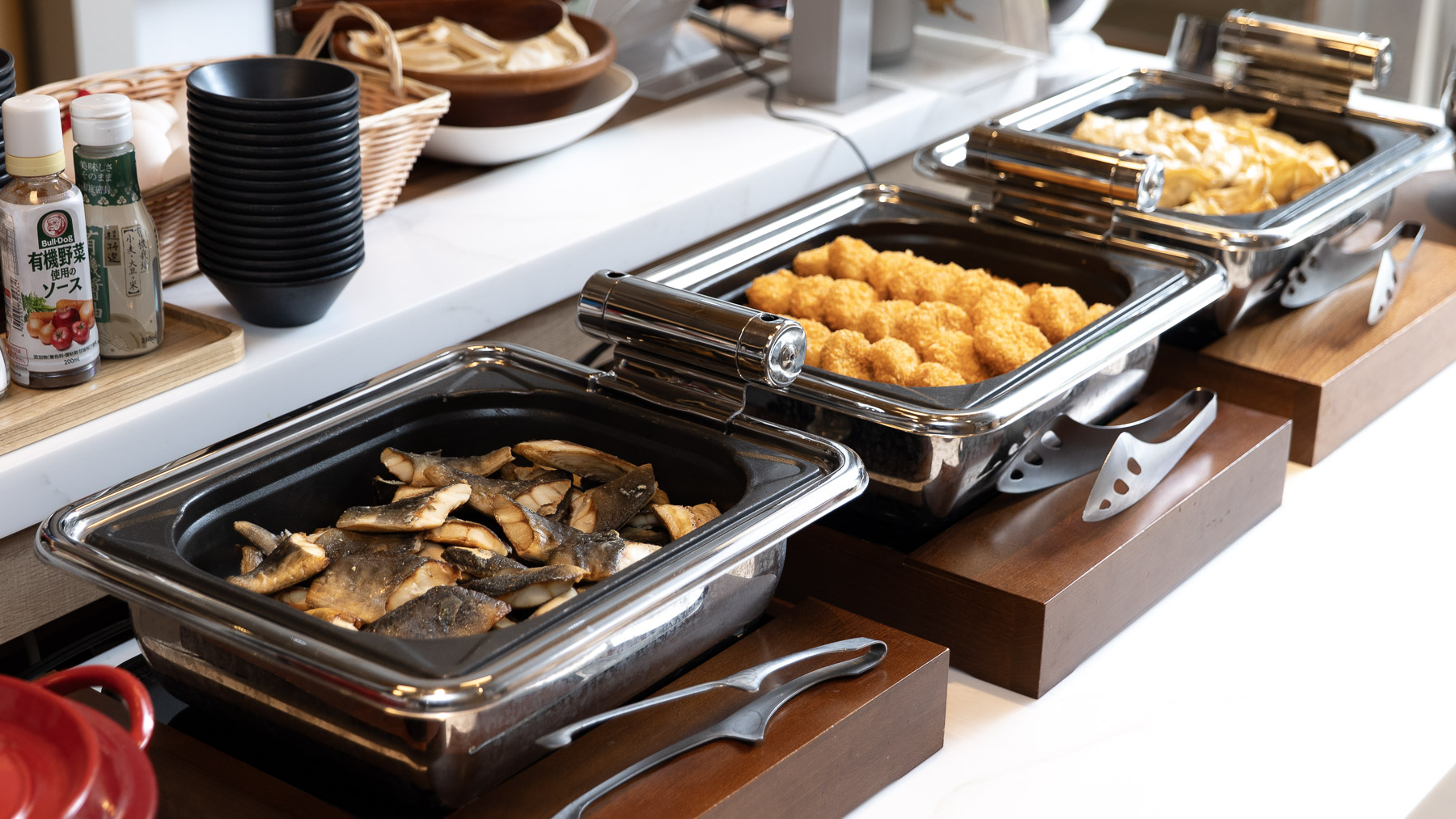 バリエーション豊かなおかずがたくさん