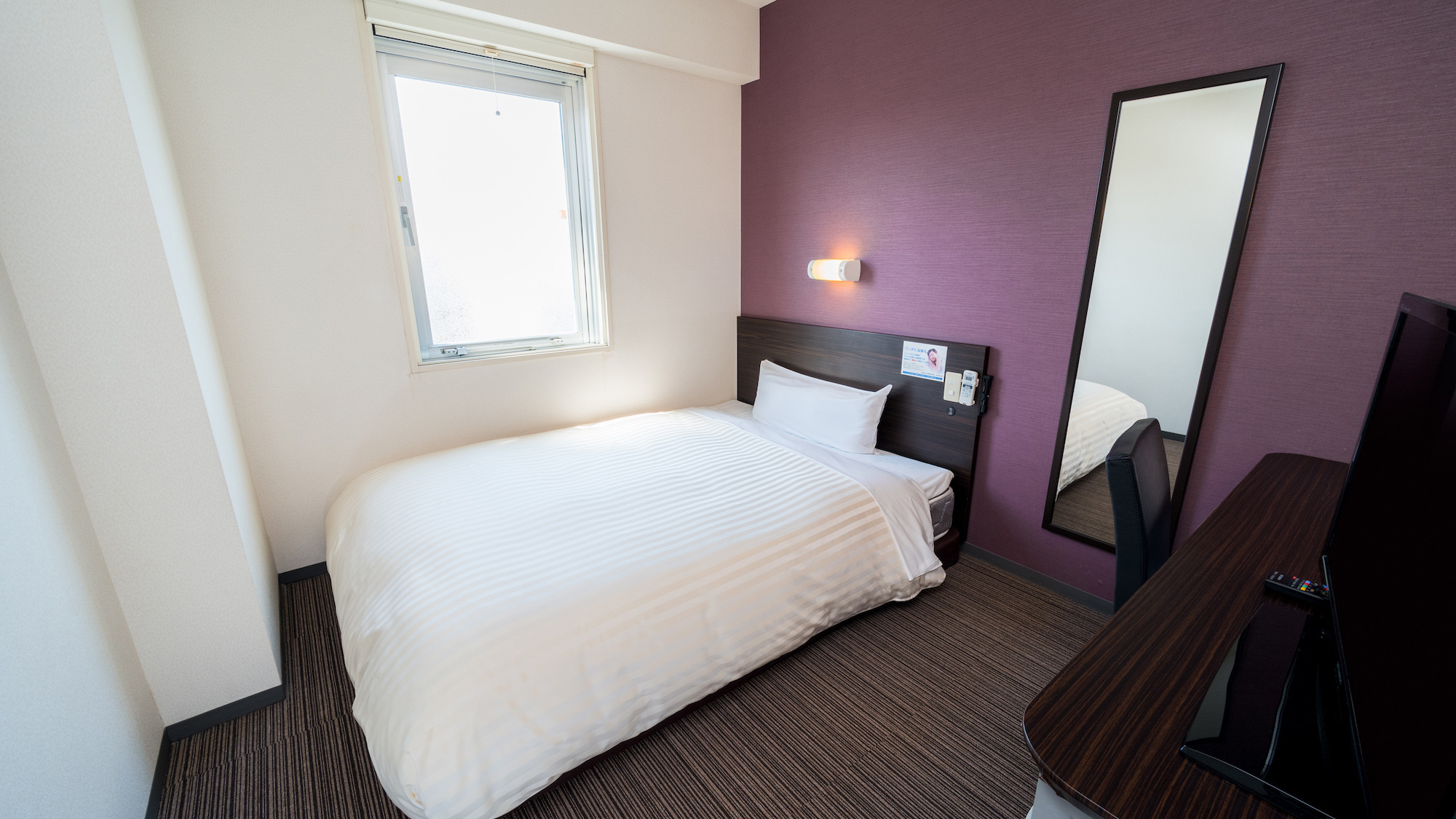 150cm幅ベッド1台　12㎡