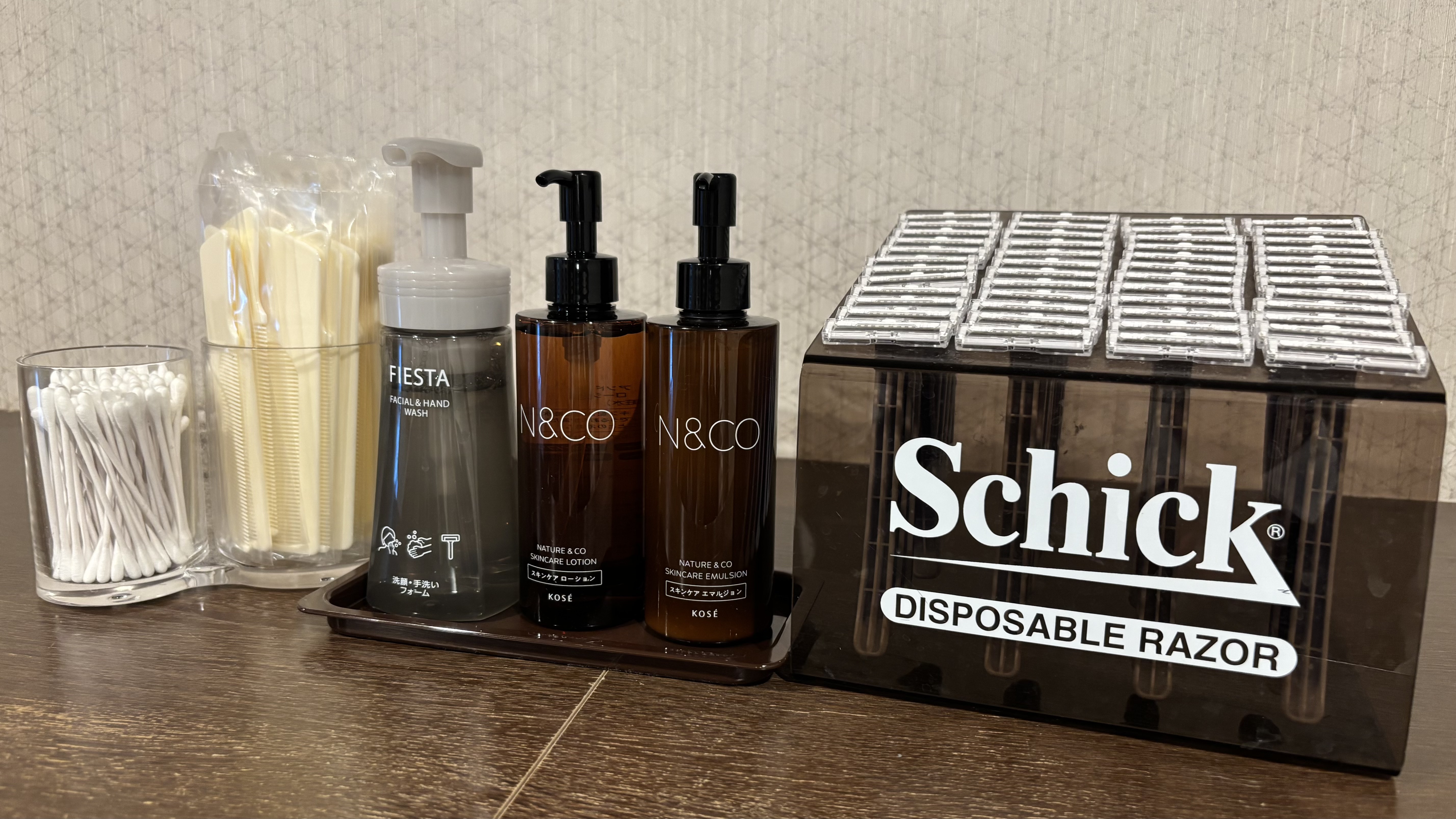 男性大浴場備品