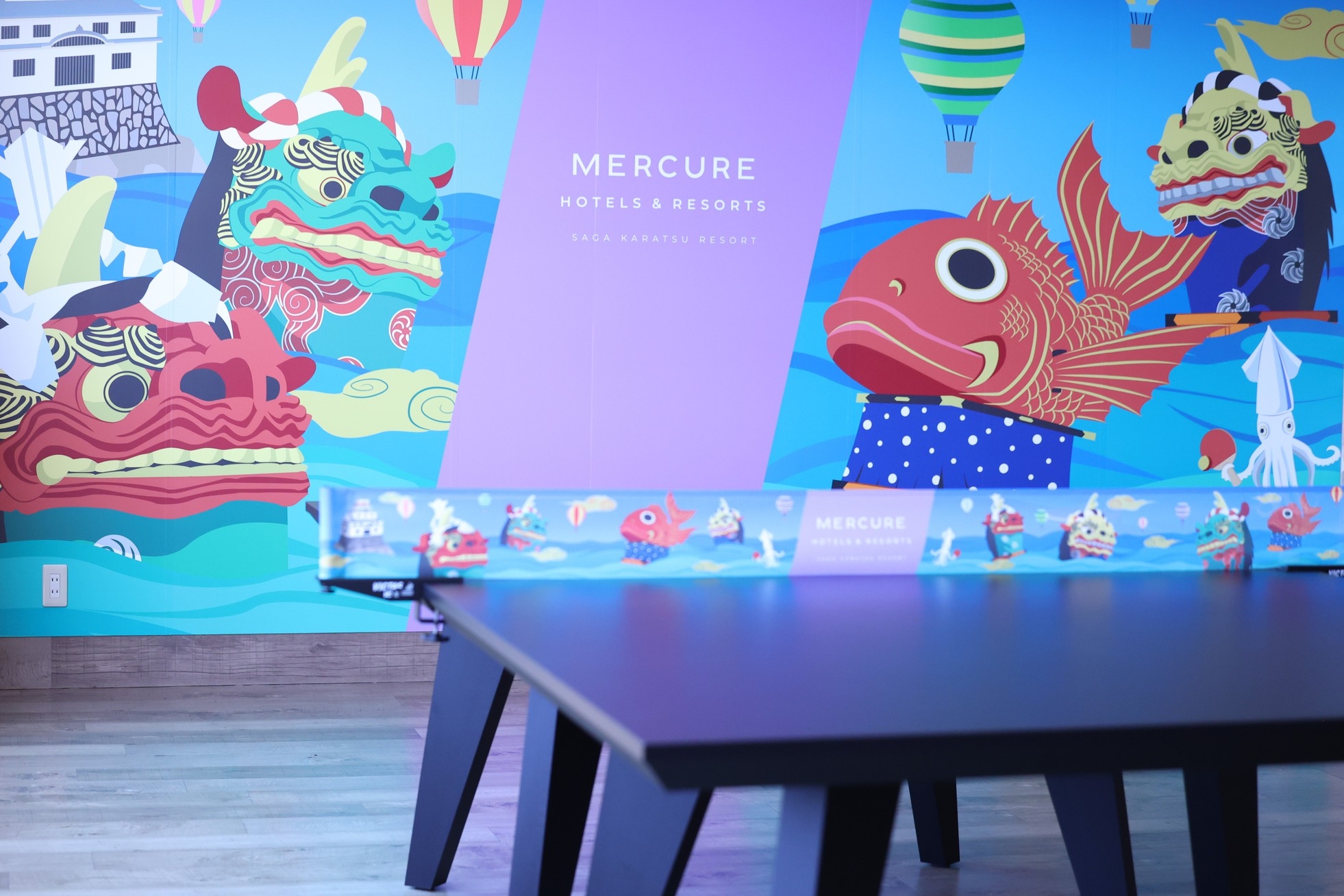 みんなで楽しむKUNCHI Rally体験〜卓球×唐津文化〜｜オールインクルーシブ夕朝食・ラウンジ付