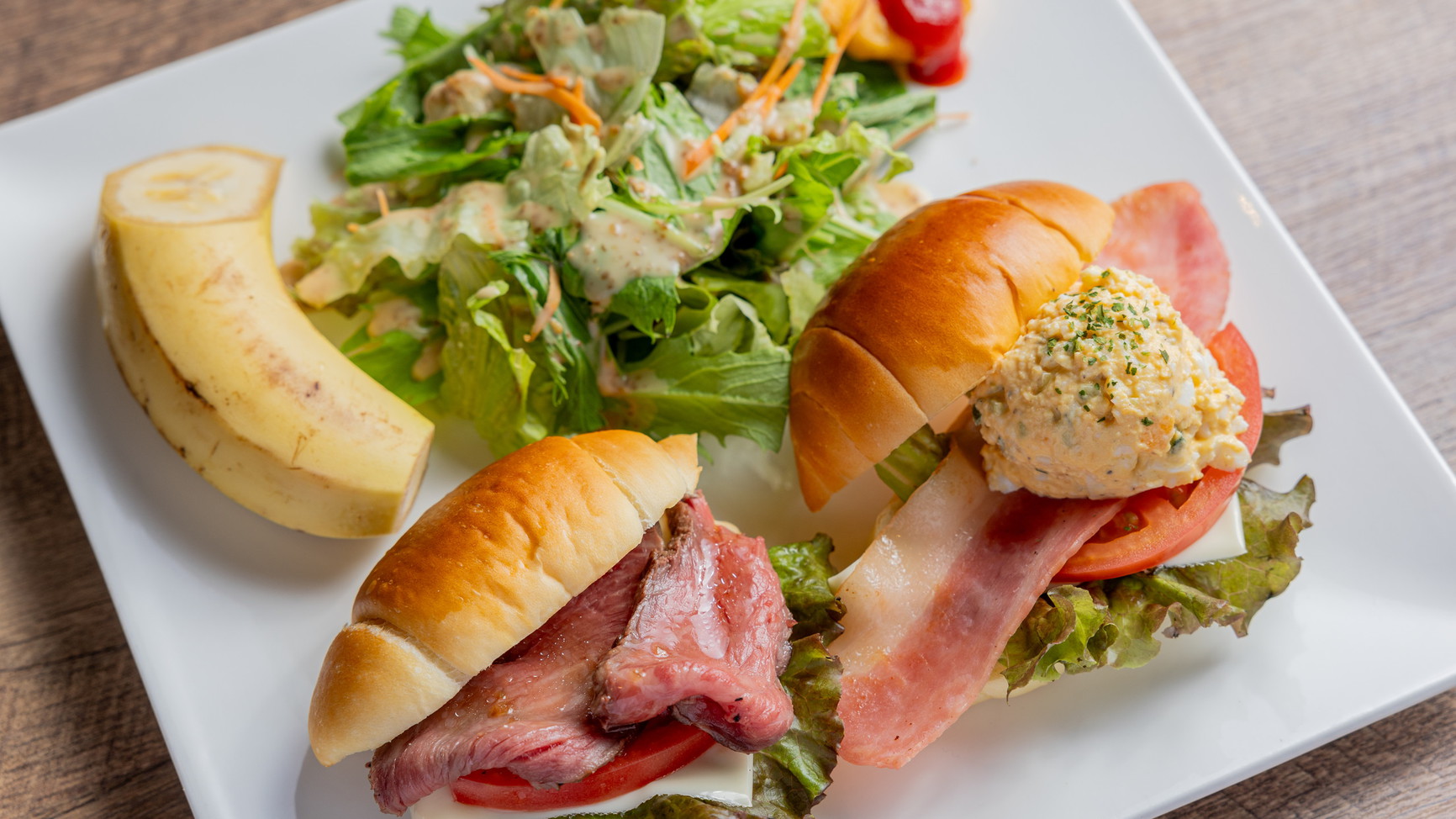 【朝食】洋食プレート