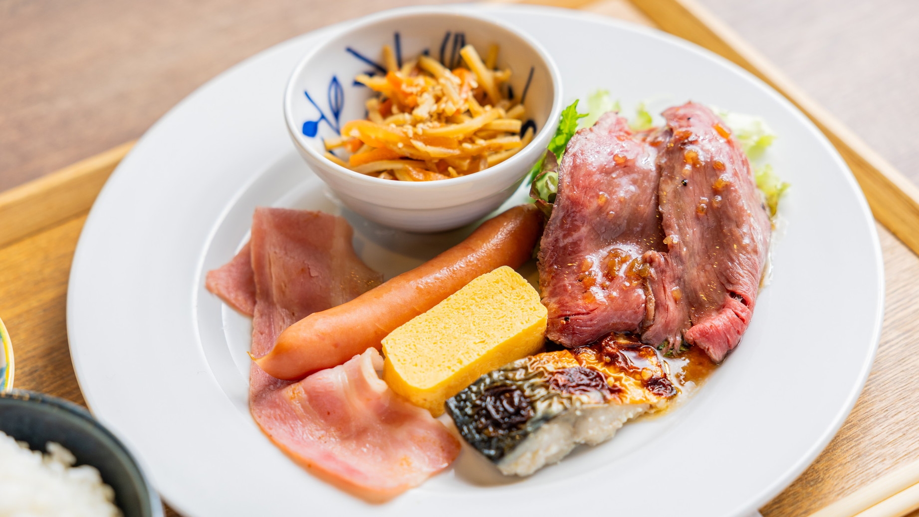 【楽天スーパーSALE】【朝食付き】■4種のセットメニューからお選び頂ける朝食付プラン■