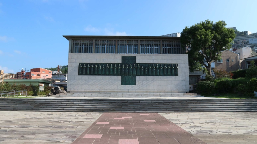 日本二十六聖人記念碑【画像提供：（一社）長崎県観光連盟】
