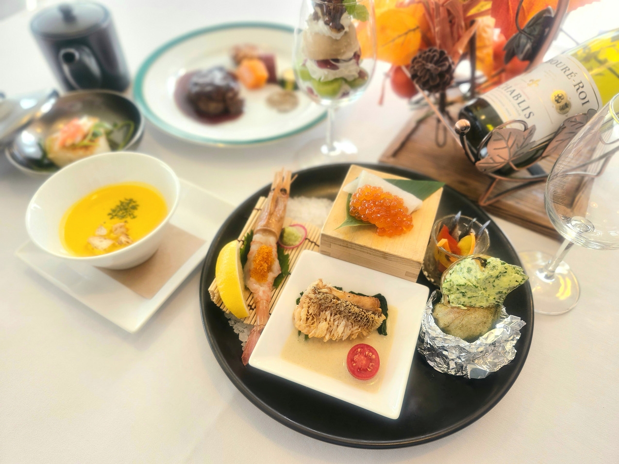 ホテルディナーを楽しむ 夕朝食付プラン｜Concordiaコース ディナー付