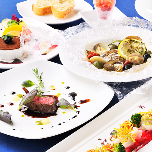 ■ディナーイメージ■その時期一番美味しい旬の北海道食材を使用したこだわりの料理の数々を堪能下さい