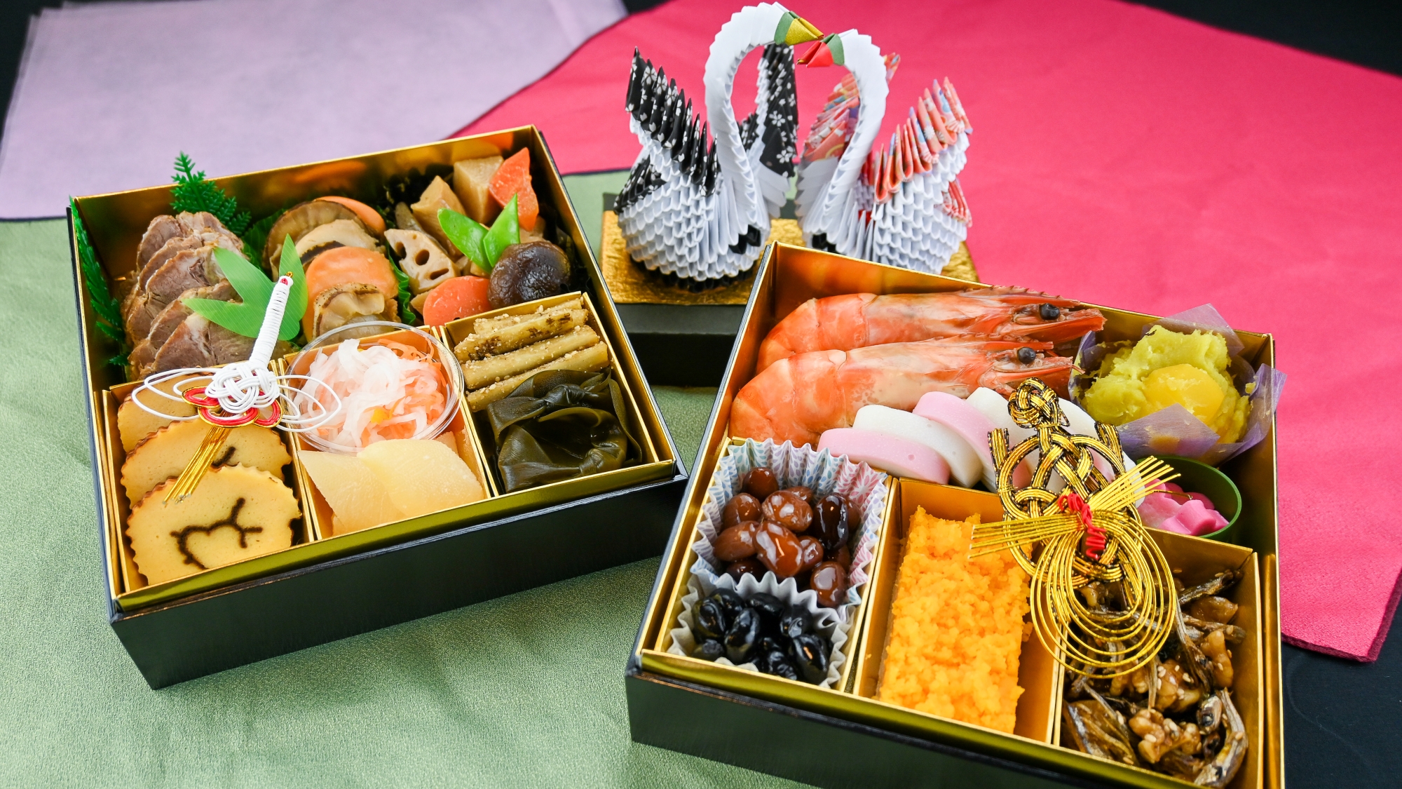 *【プランお料理イメージ】年末年始プラン限定でお出しする当館自家製のおせちです