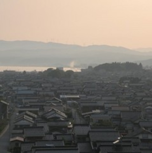 蛸島の夕暮れ