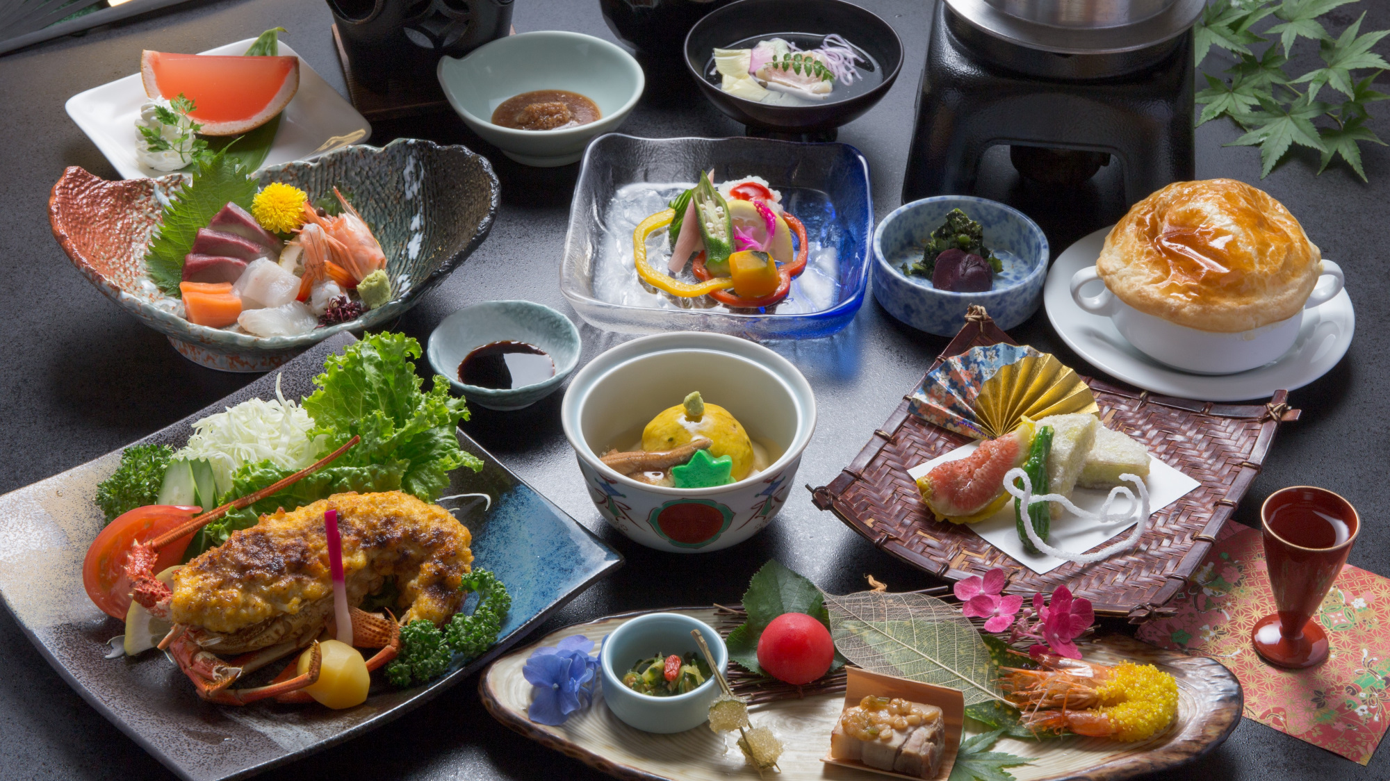 【特選プラン1】みやま会席一例