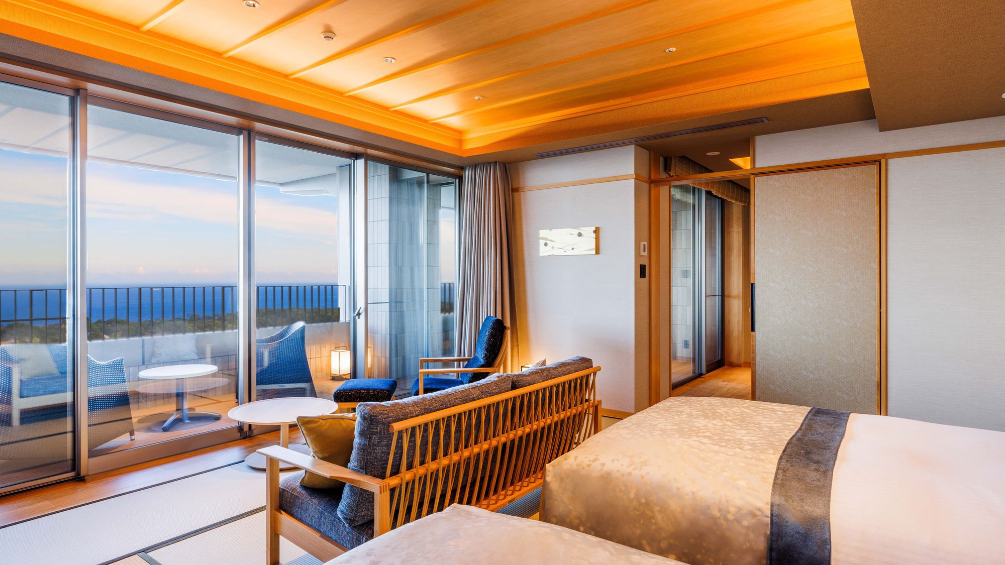 スイート／温泉露天風呂付（80平米）