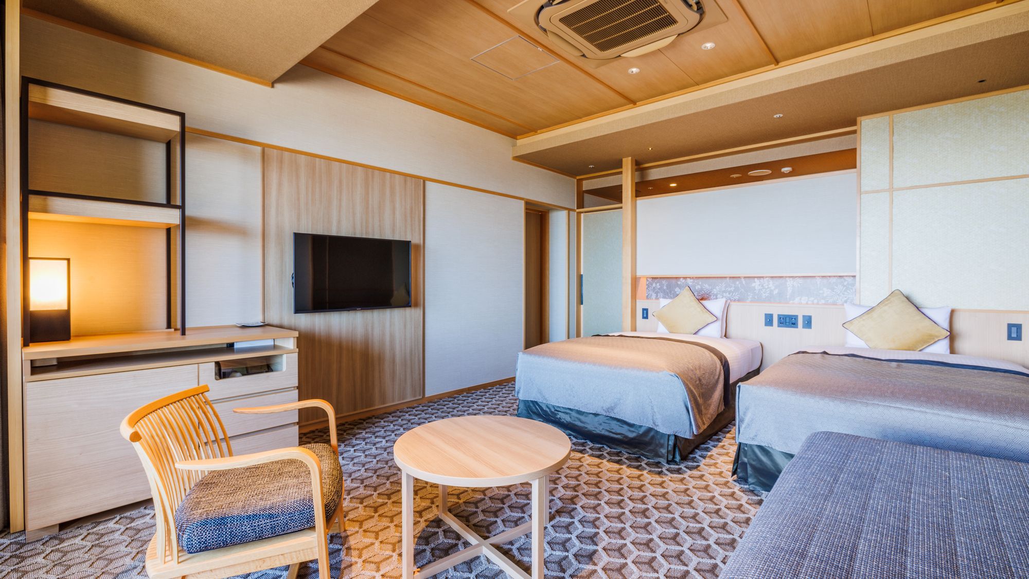 プレミアムテラスツイン／温泉露天風呂付（60平米）