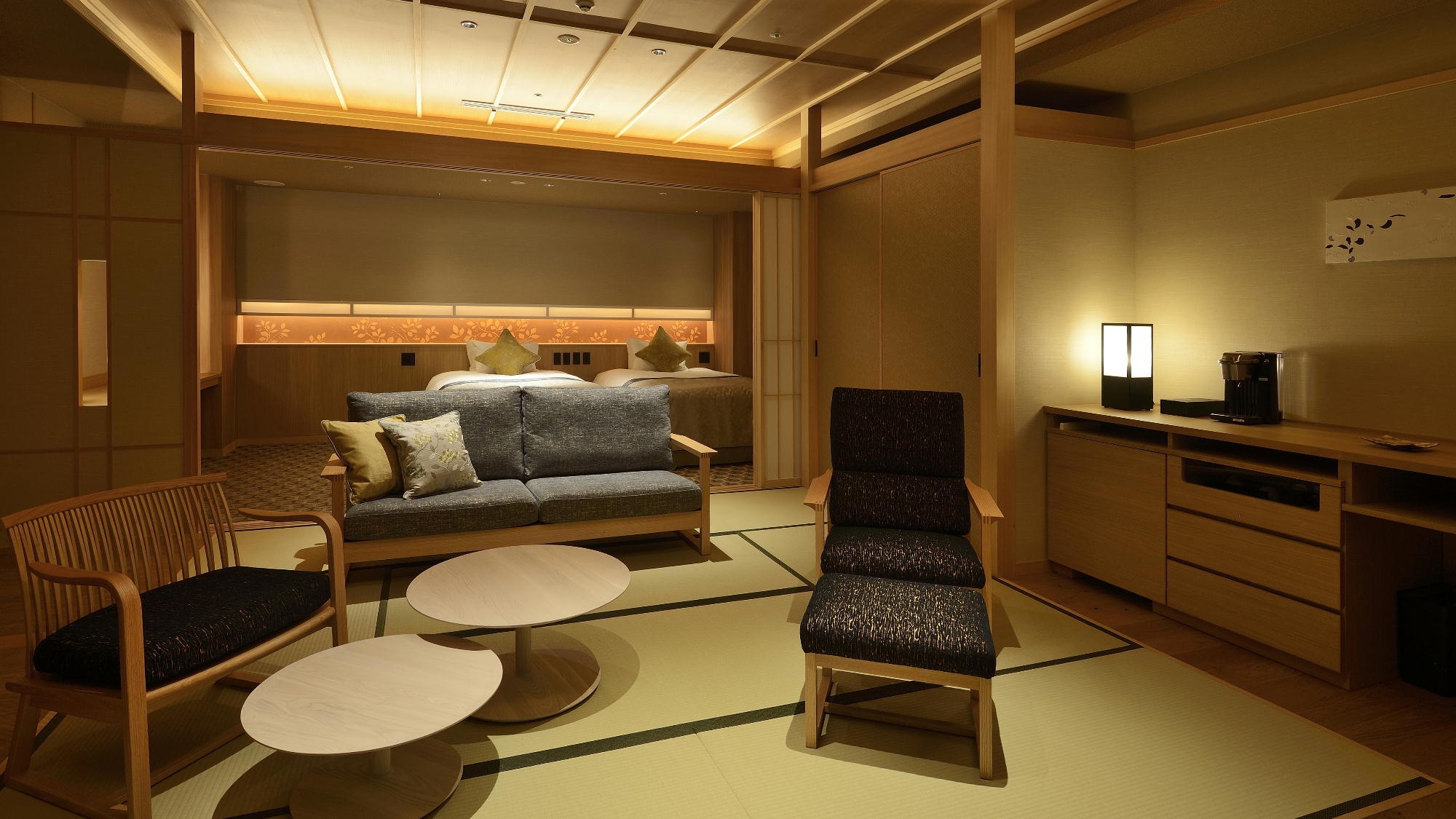 【温泉露天風呂付】ラグジュアリースイート／104平米