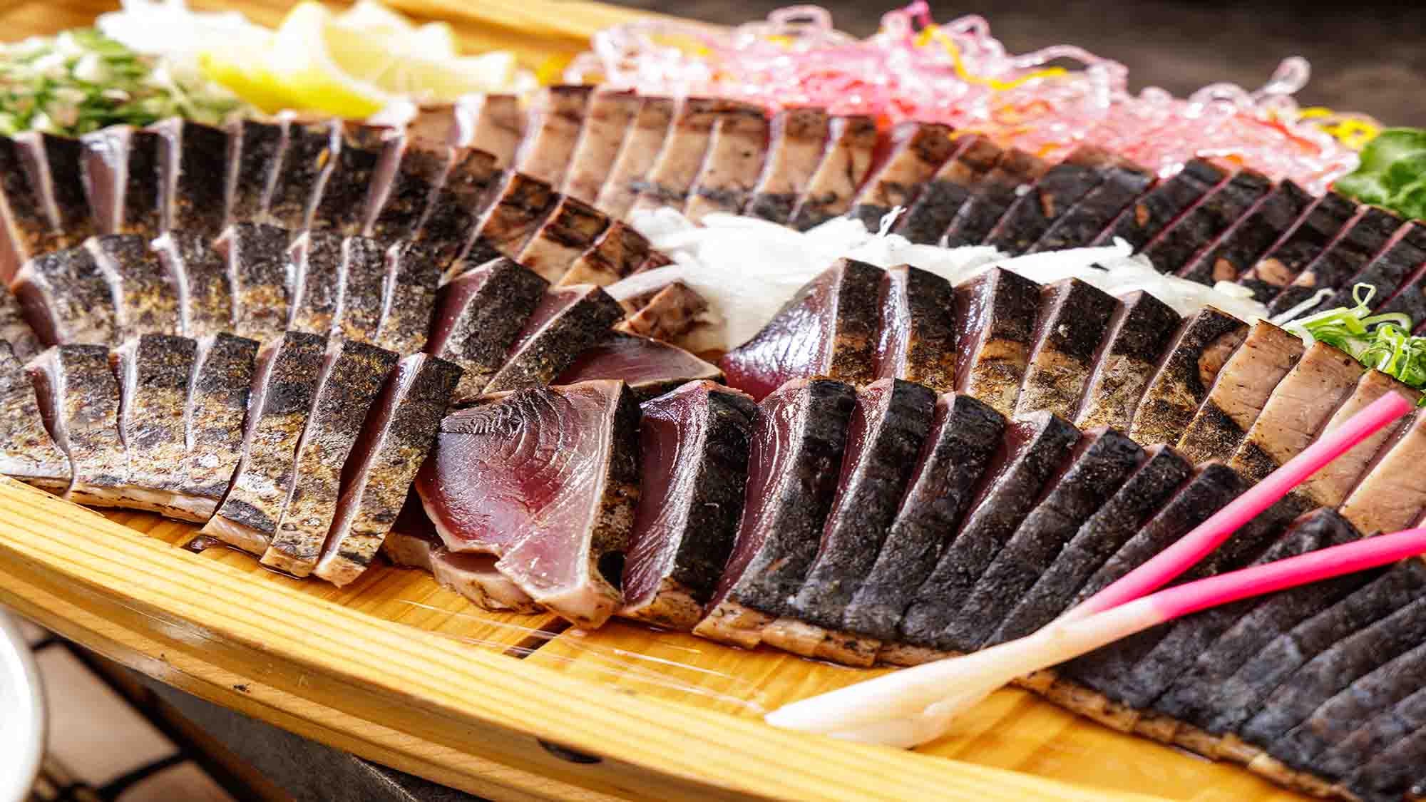 カツオもしっかりお楽しみいただけます