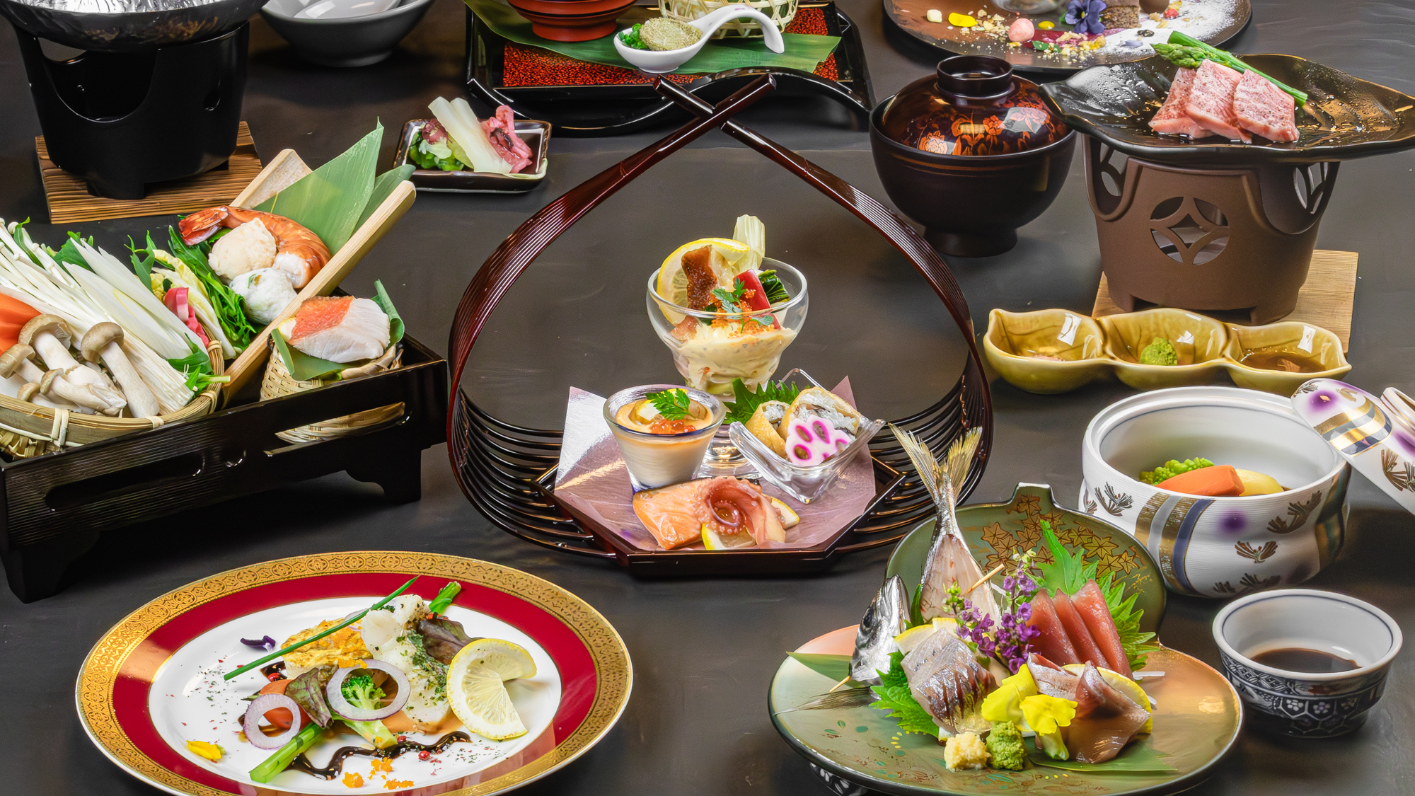 2026年1月2月《お献立一例》料理長自ら厳選した旬の食材をふんだんに使用しております♪