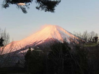 元旦の朝焼け