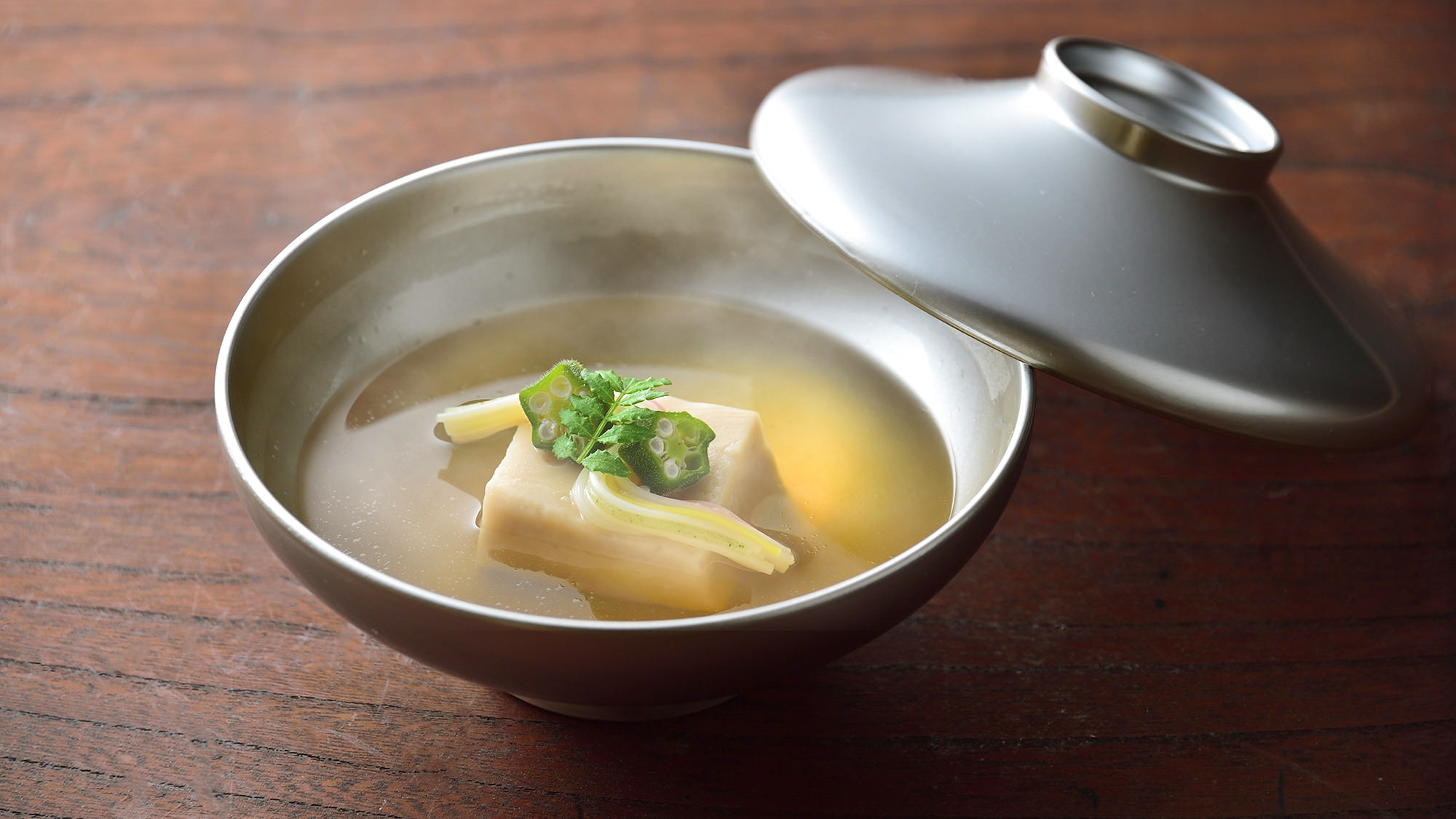 ・【夕食一例】胡麻豆腐の豊かな香りが楽しめる椀物