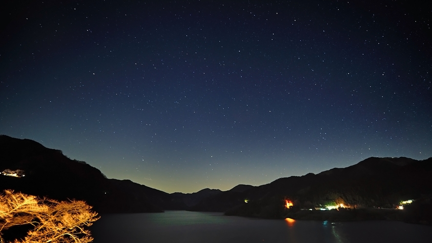 神流湖の星空