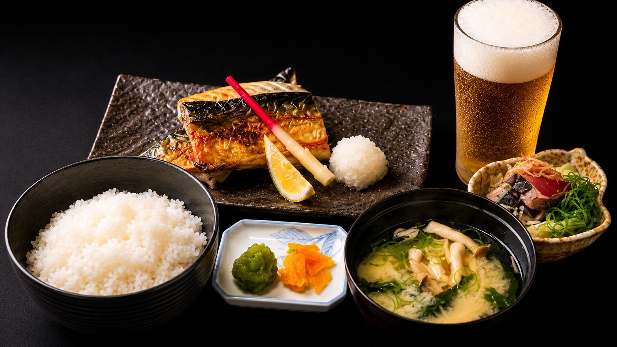 【2食付】土佐名物カツオの塩たたき付き！選べる3種の夕食＋ワンドリンク／夕食は提携店「八雲」利用