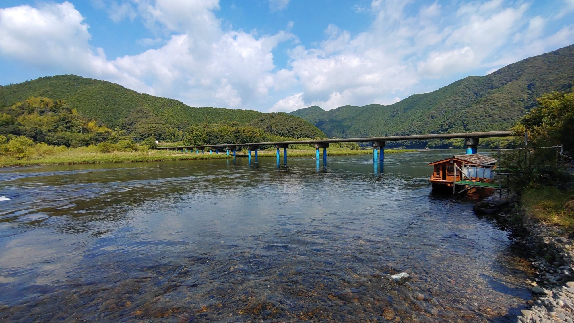 佐田沈下橋