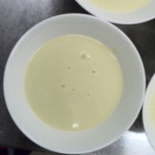 【ディナー】カリフラワーのスープ