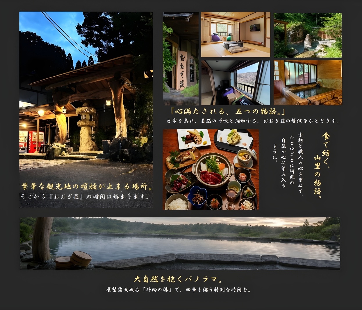 【離れ/夕食のみ】黒川温泉の喧騒を離れた隠れ家★客室露天を独り占め｜赤牛懐石と贅沢朝寝坊
