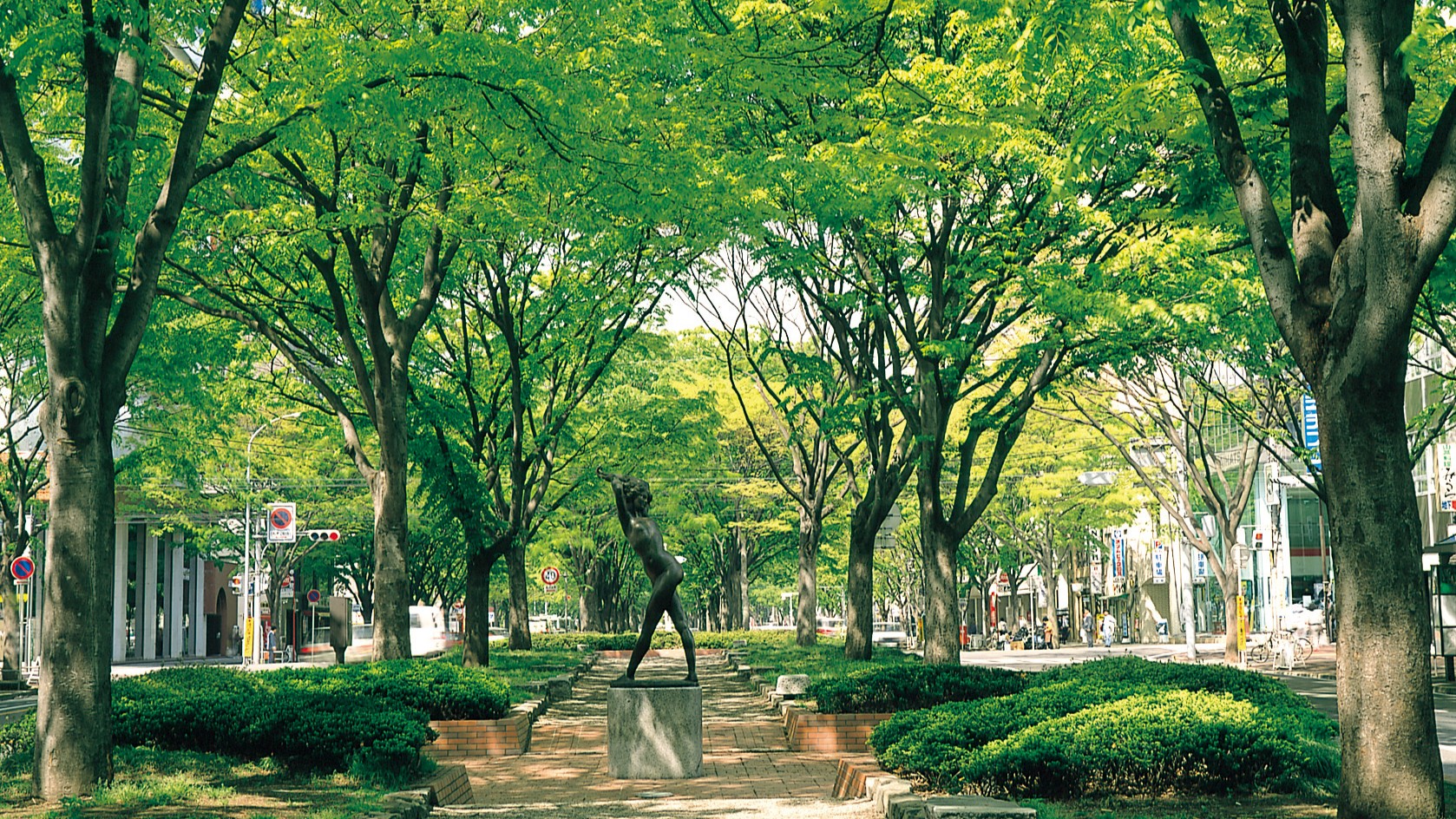 【仙台観光】定禅寺通り　ホテルから徒歩15分　写真提供：宮城県観光戦略課